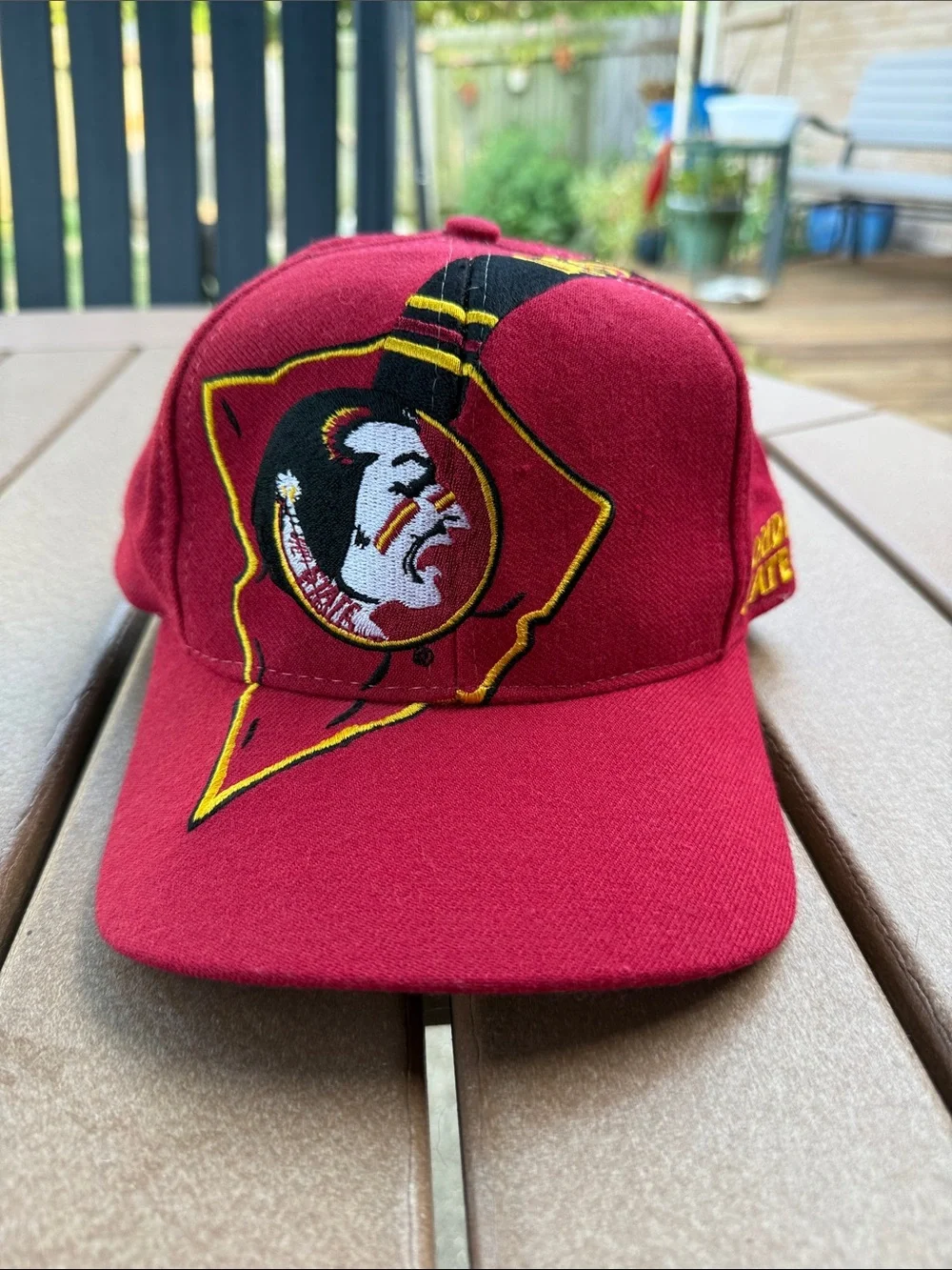 Florida State Seminoles Vintage 90s Wool Embroidered Hat The Game